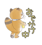 浅間温泉温泉たぬきオンベリコくん2（個別スタンプ：4）