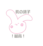 保湿ウサギ（個別スタンプ：5）