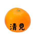 超柑橘スタンプ（個別スタンプ：10）