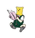 柴犬マスク（個別スタンプ：3）