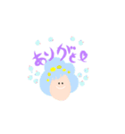 髪の毛たまごちゃん（個別スタンプ：3）