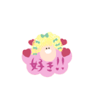 髪の毛たまごちゃん（個別スタンプ：4）
