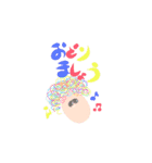 髪の毛たまごちゃん（個別スタンプ：14）