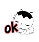 生意気イモムシくん（個別スタンプ：13）