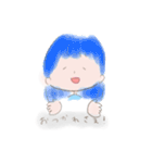 カラフルなおんなのこ 日常（個別スタンプ：10）