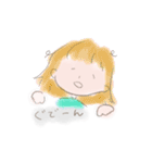 カラフルなおんなのこ 日常（個別スタンプ：12）