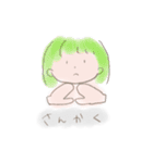 カラフルなおんなのこ 日常（個別スタンプ：19）