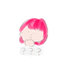 カラフルなおんなのこ 日常（個別スタンプ：25）