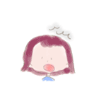 カラフルなおんなのこ 日常（個別スタンプ：28）