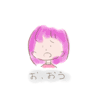 カラフルなおんなのこ 日常（個別スタンプ：29）