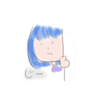カラフルなおんなのこ 日常（個別スタンプ：35）