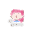 カラフルなおんなのこ 日常（個別スタンプ：38）