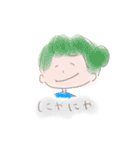 カラフルなおんなのこ 日常（個別スタンプ：40）