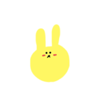 きいろいうさぎのラパンちゃん（個別スタンプ：1）