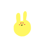 きいろいうさぎのラパンちゃん（個別スタンプ：2）