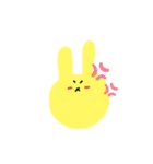 きいろいうさぎのラパンちゃん（個別スタンプ：10）