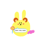 きいろいうさぎのラパンちゃん（個別スタンプ：40）