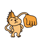 気を抜いてるライオン（個別スタンプ：35）