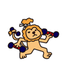 気を抜いてるライオン（個別スタンプ：39）