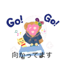 かわいいクレヨンタッチ 3（個別スタンプ：9）