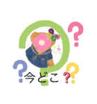 かわいいクレヨンタッチ 3（個別スタンプ：10）