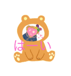 かわいいクレヨンタッチ 3（個別スタンプ：12）