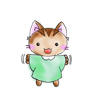 なぜなぜネコさん（個別スタンプ：11）