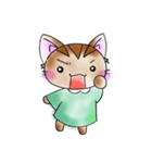 なぜなぜネコさん（個別スタンプ：14）