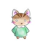 なぜなぜネコさん（個別スタンプ：15）