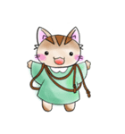 なぜなぜネコさん（個別スタンプ：18）