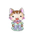 なぜなぜネコさん（個別スタンプ：21）