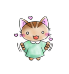 なぜなぜネコさん（個別スタンプ：22）