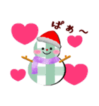 クリスマス冬【サンタ】～毎日使える敬語～（個別スタンプ：4）
