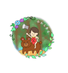 楽しい仲間と季節たち（個別スタンプ：11）