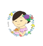 楽しい仲間と季節たち（個別スタンプ：15）