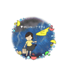 楽しい仲間と季節たち（個別スタンプ：16）