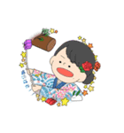 楽しい仲間と季節たち（個別スタンプ：32）
