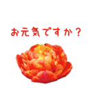 お花たちの一言スタンプ（個別スタンプ：9）
