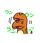 少しイラッとくるとかげさん（個別スタンプ：4）