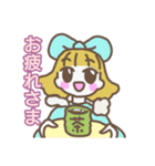 ほんわかリボン少女2（個別スタンプ：3）