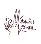 そこはかとなくヲタクなうさぎ2（個別スタンプ：3）