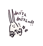 そこはかとなくヲタクなうさぎ2（個別スタンプ：4）