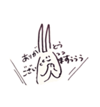 そこはかとなくヲタクなうさぎ2（個別スタンプ：21）