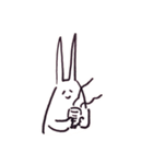 そこはかとなくヲタクなうさぎ2（個別スタンプ：34）