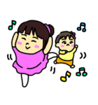 ニコニコ姉妹ちゃん（個別スタンプ：19）