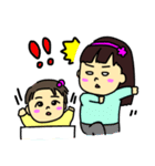 ニコニコ姉妹ちゃん（個別スタンプ：24）