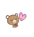毎日使えるくまさんだよ♫（個別スタンプ：10）