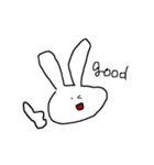 うさぎ会話（個別スタンプ：1）