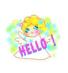 エンジェルピーチ Happy（個別スタンプ：3）