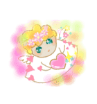 エンジェルピーチ Happy（個別スタンプ：6）